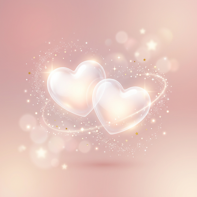 قلبين أبيض 🤍🤍